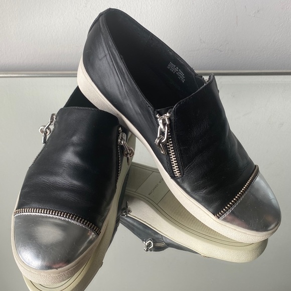 Michael Kors Collection
Black Leather Sneakers - Picture 2 of 6